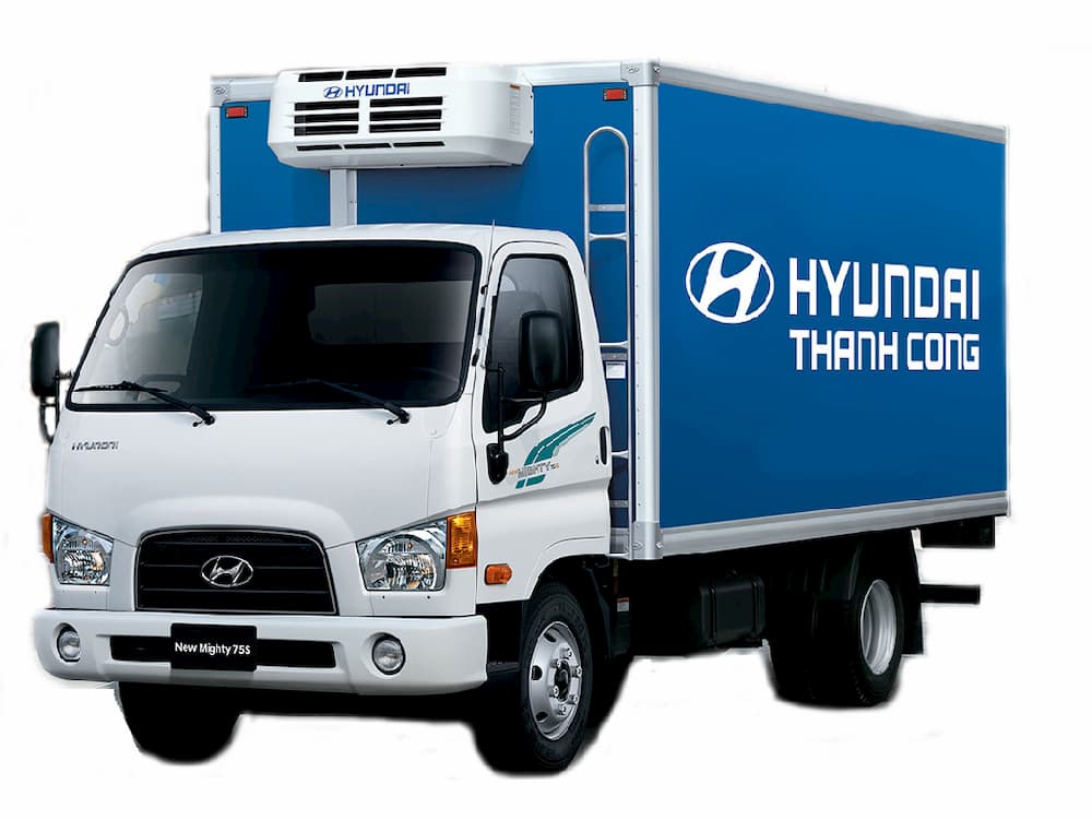 Giá xe tải Hyundai New Mighty 75S thùng mui bạt, kín, lửng